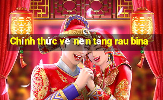 Chính thức về nền tảng rau bina