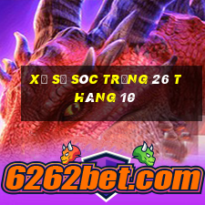 xổ số sóc trăng 26 tháng 10