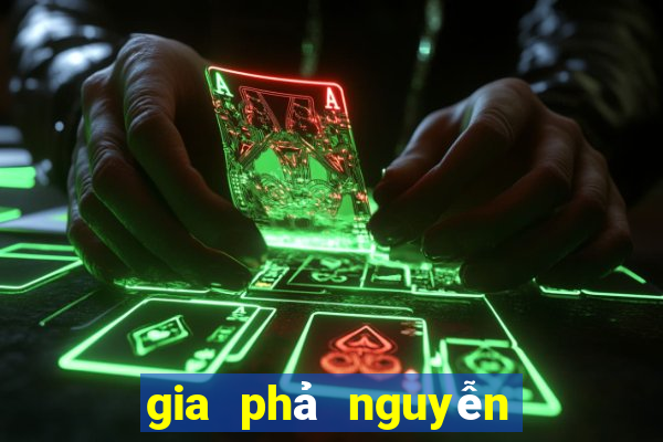 gia phả nguyễn đăng tth