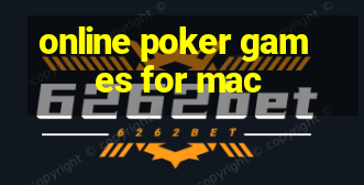 online poker games for mac