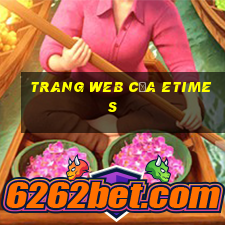 Trang web của ETimes