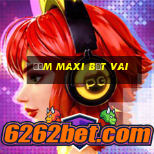 đầm maxi bẹt vai