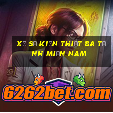 xổ số kiến thiết ba tỉnh miền nam