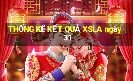 THỐNG KÊ KẾT QUẢ XSLA ngày 31