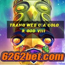 Trang web của Color God viii