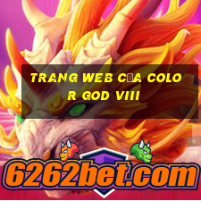 Trang web của Color God viii