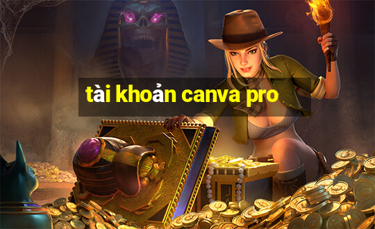 tài khoản canva pro