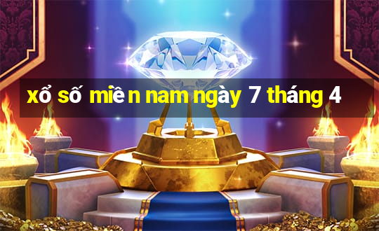 xổ số miền nam ngày 7 tháng 4