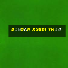 Dự đoán XSBDI Thứ 4