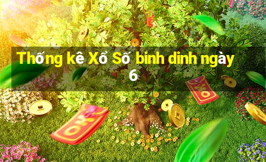 Thống kê Xổ Số binh dinh ngày 6