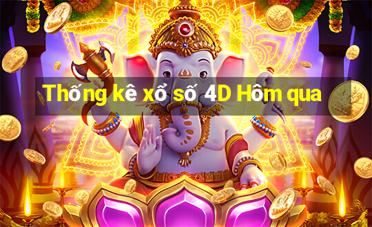 Thống kê xổ số 4D Hôm qua