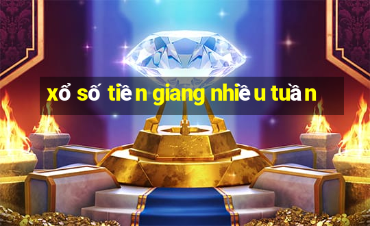 xổ số tiền giang nhiều tuần