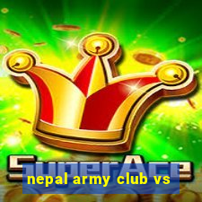 nepal army club vs