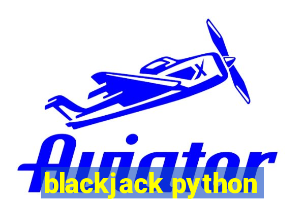 blackjack python