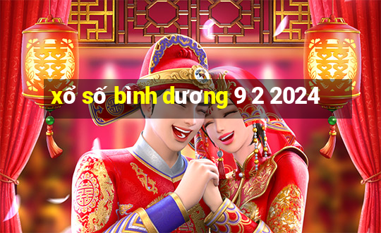 xổ số bình dương 9 2 2024