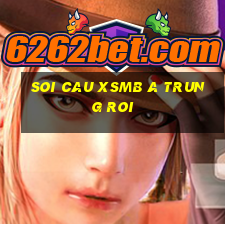 soi cau xsmb a trung roi