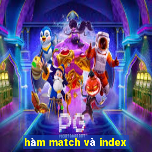 hàm match và index