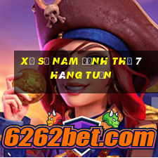 xổ số nam định thứ 7 hàng tuần