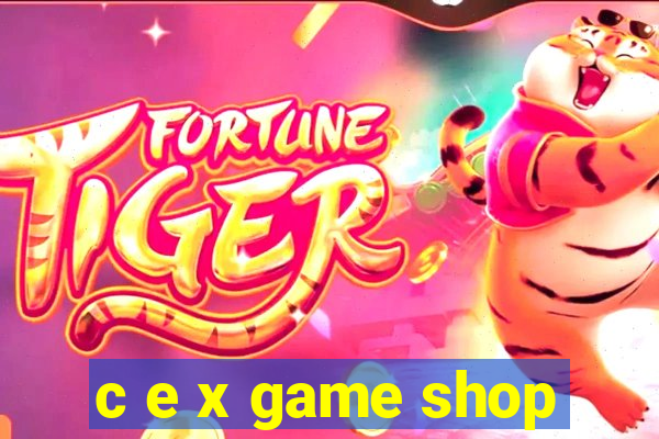 c e x game shop