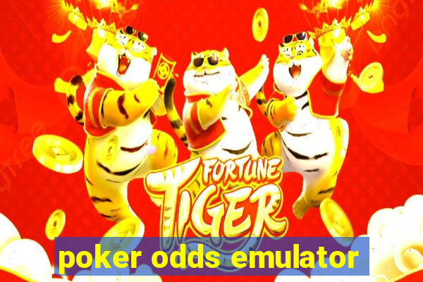 poker odds emulator