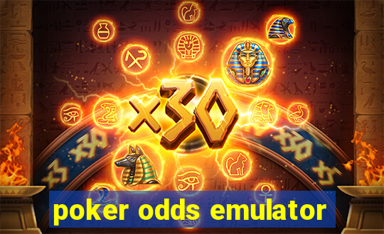 poker odds emulator