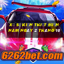 xổ số kiến thiết miền nam ngày 2 tháng 10