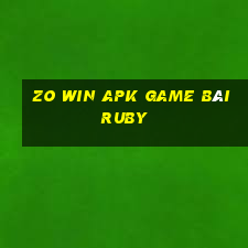 Zo Win Apk Game Bài Ruby