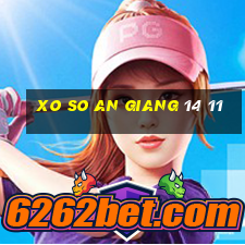 xo so an giang 14 11