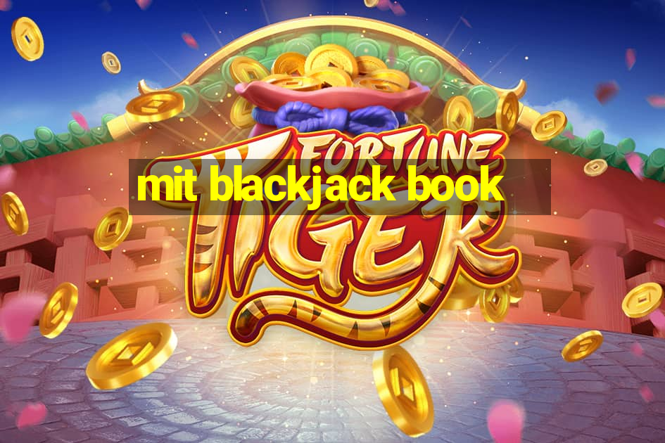 mit blackjack book