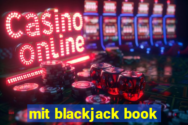 mit blackjack book