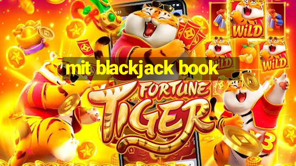 mit blackjack book