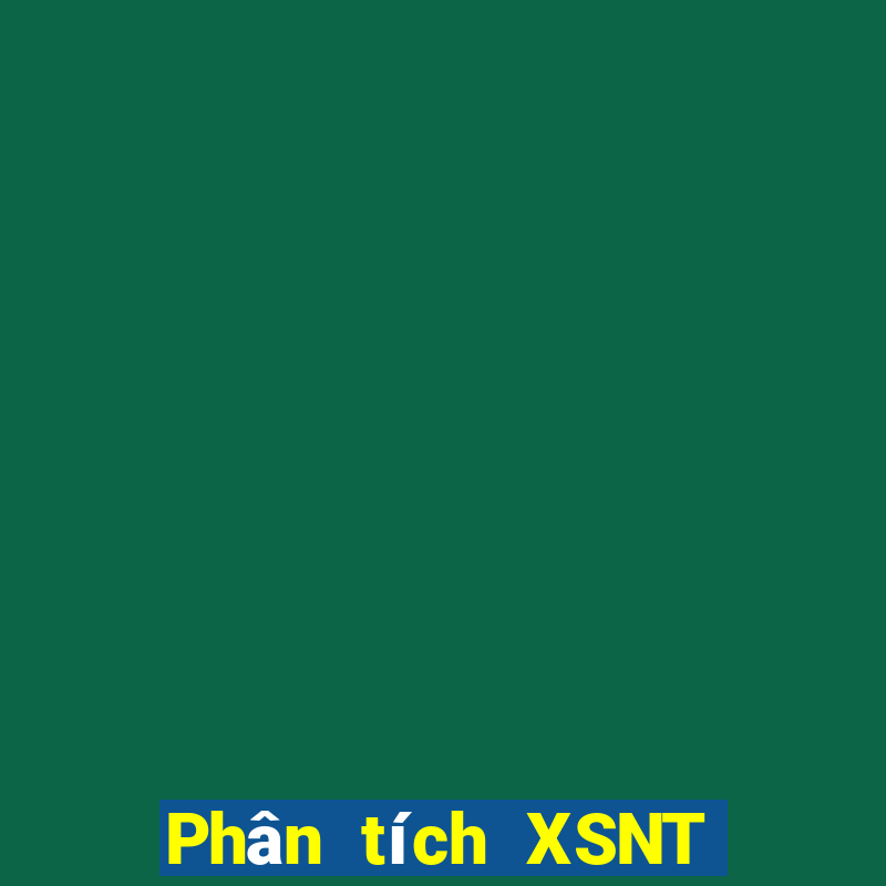 Phân tích XSNT Thứ 4