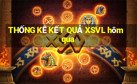 THỐNG KÊ KẾT QUẢ XSVL hôm qua