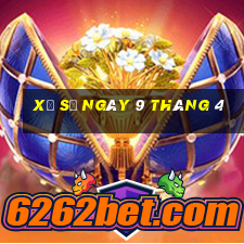 xổ số ngày 9 tháng 4