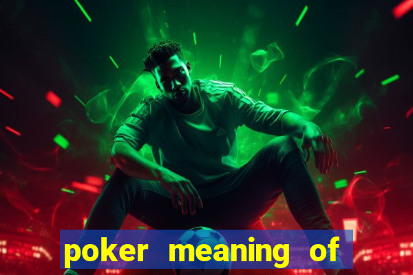 poker meaning of the nuts