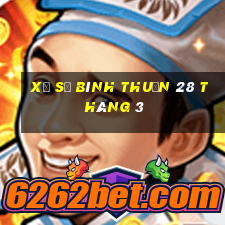 xổ số bình thuận 28 tháng 3