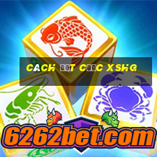 Cách đặt cược XSHG