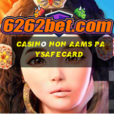 casinò non aams paysafecard