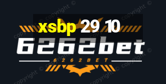 xsbp 29 10