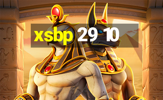 xsbp 29 10