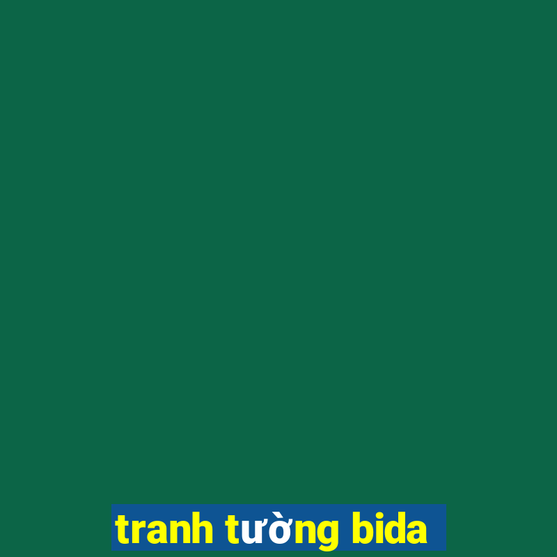 tranh tường bida