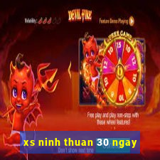 xs ninh thuan 30 ngay