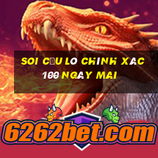 soi cầu lô chính xác 100 ngày mai