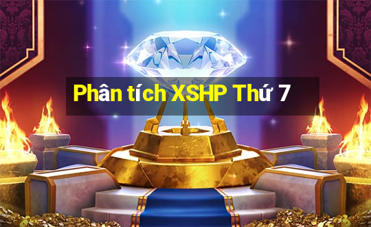 Phân tích XSHP Thứ 7