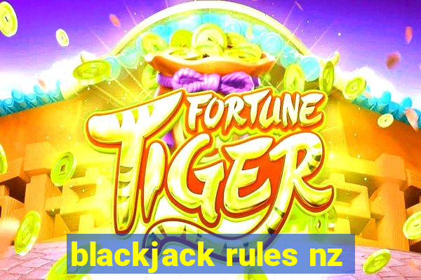 blackjack rules nz