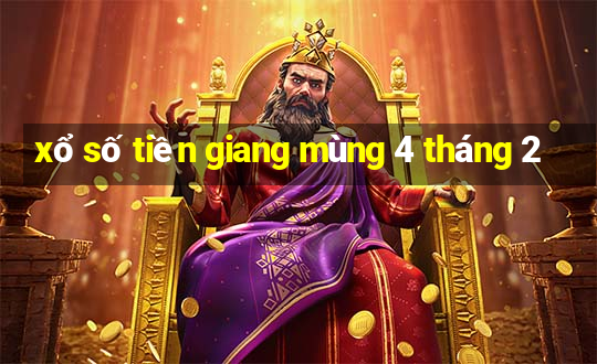 xổ số tiền giang mùng 4 tháng 2