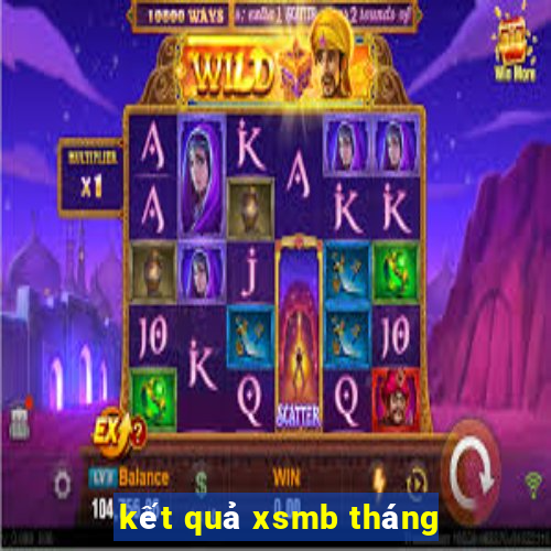 kết quả xsmb tháng