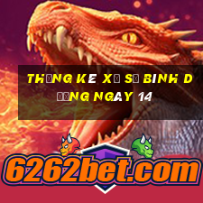 Thống kê Xổ Số bình dương ngày 14