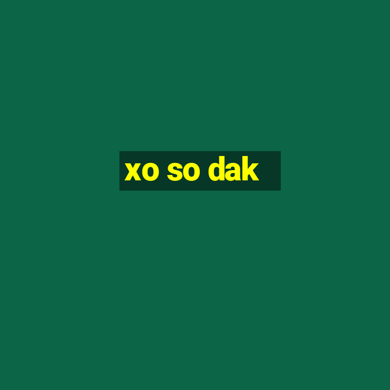 xo so dak