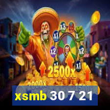 xsmb 30 7 21